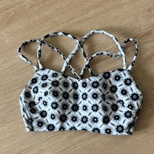 Savage X Fenty floral sports bra with padded cups